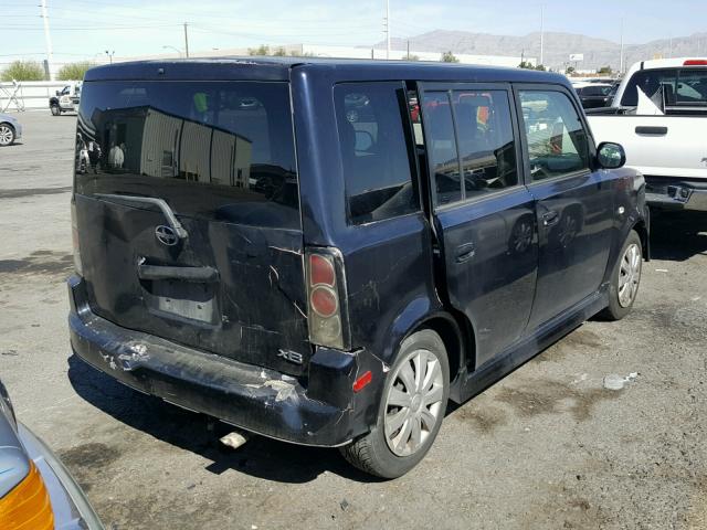 JTLKT324750208552 - 2005 TOYOTA SCION XB ლურჯი ფოტო 4