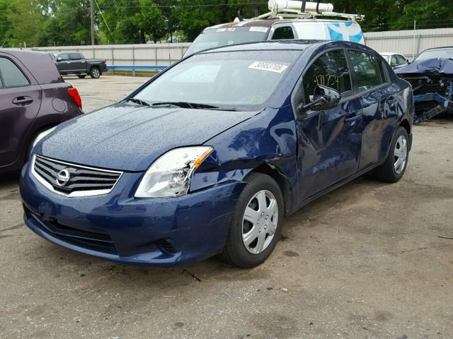 3N1AB6AP6AL715286 - 2010 NISSAN SENTRA 2.0 BLUE photo 2