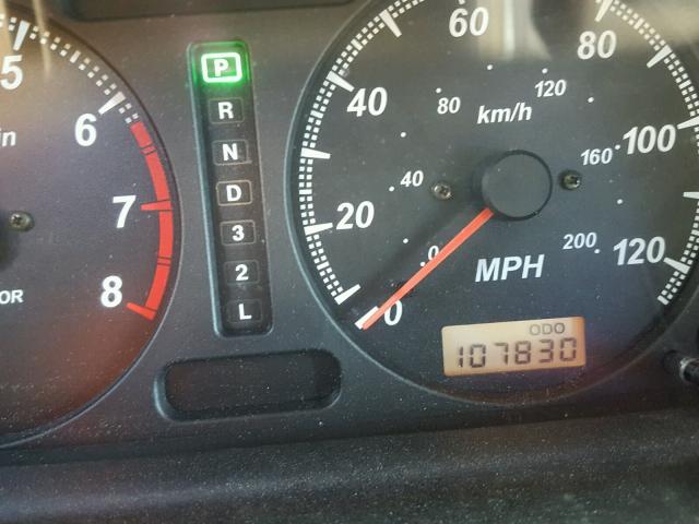 4S6DM58W1Y4402600 - 2000 HONDA PASSPORT E BLUE photo 8