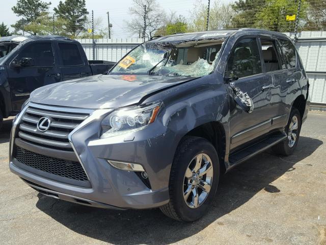 JTJBM7FX4G5149421 - 2016 LEXUS GX BASE GRAY photo 2