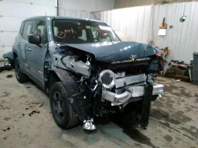 ZACCJBAB7HPG43974 - 2017 JEEP RENEGADE S 银色 照片 1