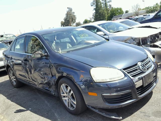 3VWSG71K95M611255 - 2005 VOLKSWAGEN NEW JETTA BLUE photo 1