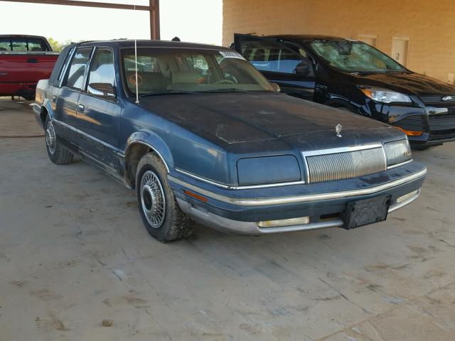 1C3XV66L4ND740613 - 1992 CHRYSLER NEW YORKER BLUE photo 1