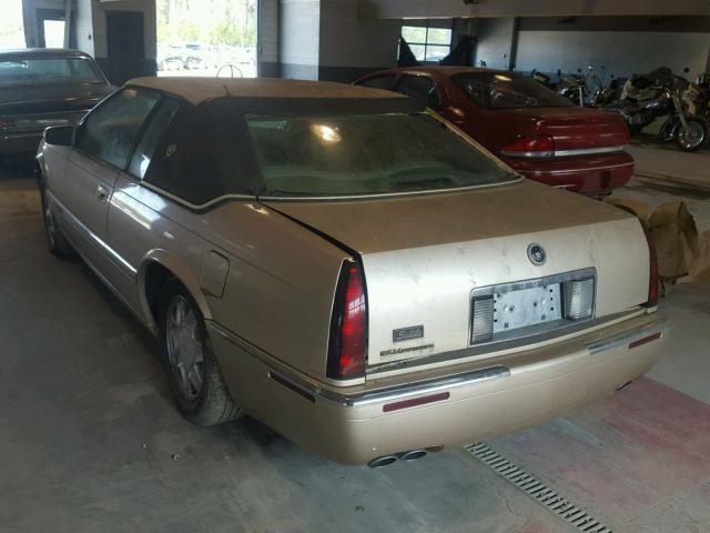 1G6EL12Y1WU615912 - 1998 CADILLAC ELDORADO GOLD photo 3