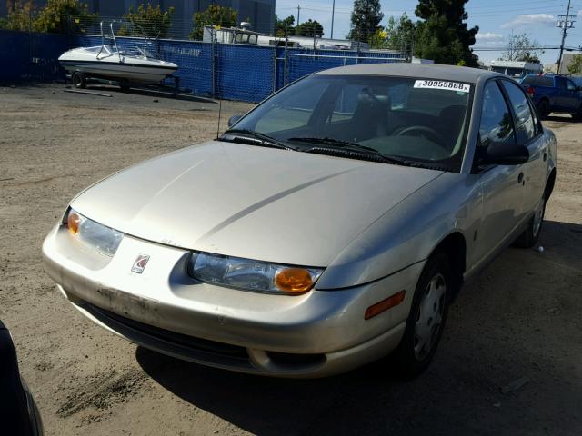 1G8ZH52842Z247224 - 2002 SATURN SL1 GOLD photo 2