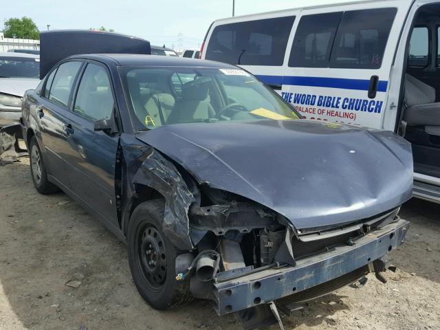 1G1ZS58F57F236036 - 2007 CHEVROLET MALIBU LS BLUE photo 1