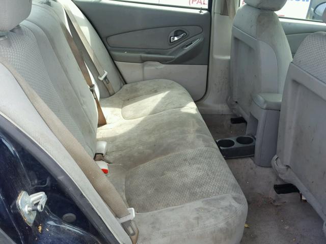 1G1ZS58F57F236036 - 2007 CHEVROLET MALIBU LS BLUE photo 6