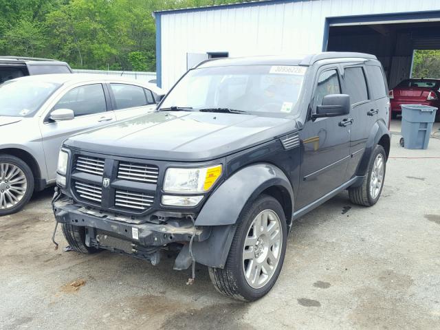 1D4PU4GK5BW598252 - 2011 DODGE NITRO HEAT BLACK photo 2