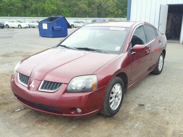 4A3AB36F35E062253 - 2005 MITSUBISHI GALANT ES RED photo 2