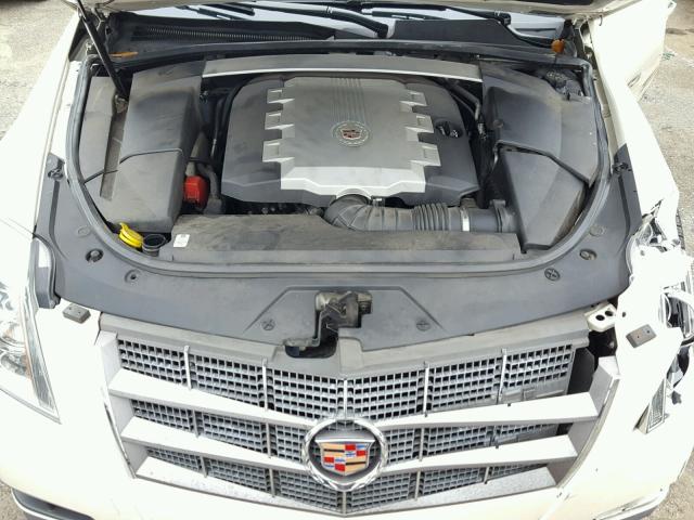 1G6DM577280116157 - 2008 CADILLAC CTS WHITE photo 7