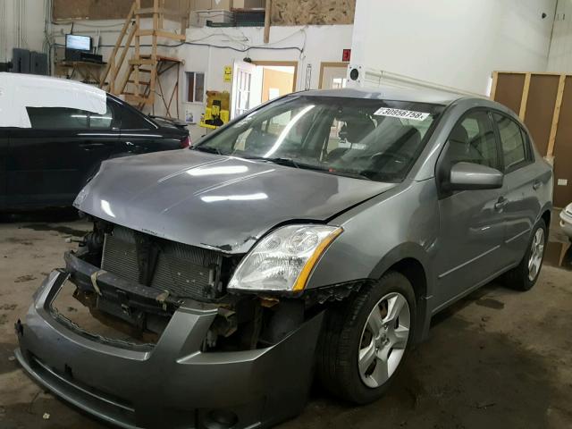 3N1AB61E38L744561 - 2008 NISSAN SENTRA 2.0 SILVER photo 2