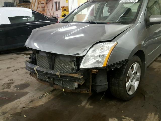 3N1AB61E38L744561 - 2008 NISSAN SENTRA 2.0 SILVER photo 9