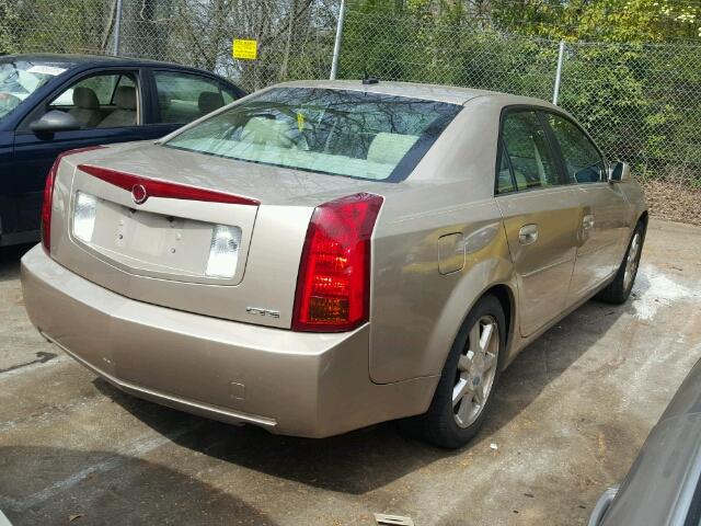 1G6DP567450236482 - 2005 CADILLAC CTS HI FEA GOLD photo 4