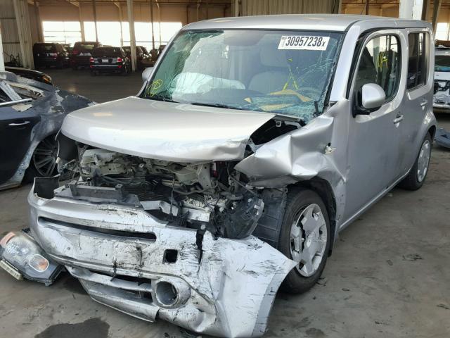 JN8AZ2KR2BT200918 - 2011 NISSAN CUBE BASE SILVER photo 2