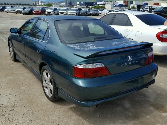 19UUA56813A003580 - 2003 ACURA 3.2TL TYPE GREEN photo 3