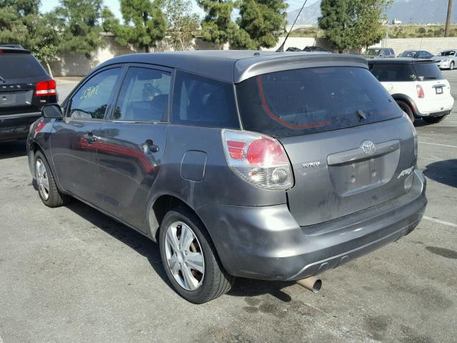 2T1KR32EX7C675833 - 2007 TOYOTA COROLLA MA GRAY photo 3