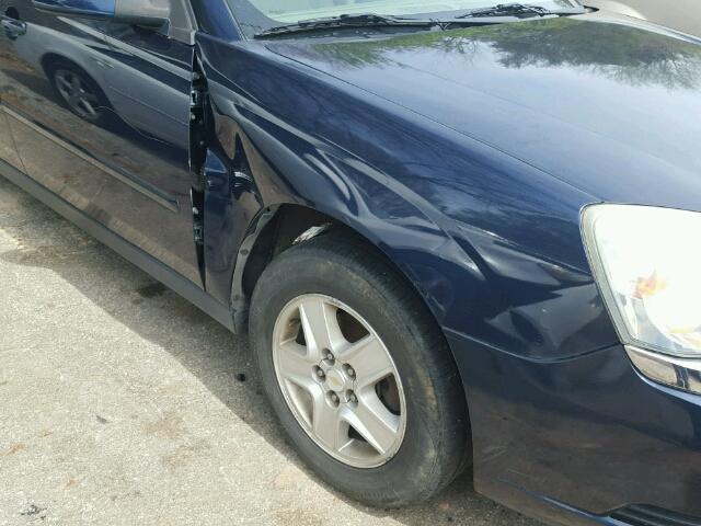 1G1ZT54844F223097 - 2004 CHEVROLET MALIBU LS Mavi foto 9
