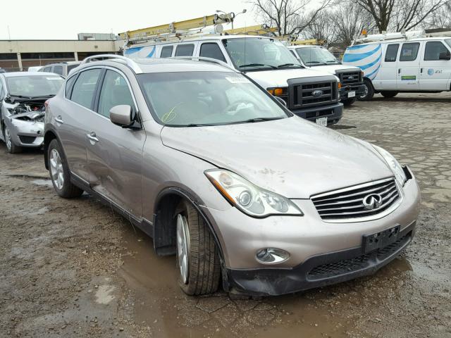 JNKAJ09F89M950488 - 2009 INFINITI EX35 BASE BEIGE photo 1