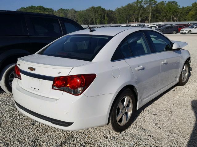 1G1PF5SC8C7187235 - 2012 CHEVROLET CRUZE LT WHITE photo 4