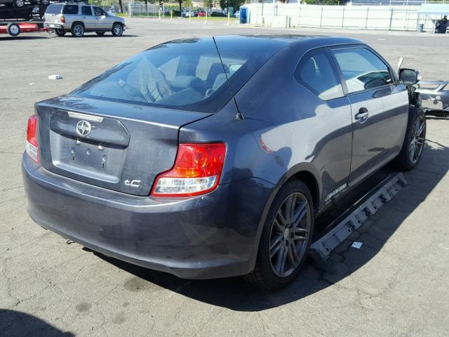 JTKJF5C7XB3017598 - 2011 TOYOTA SCION TC 石墨色 照片 4