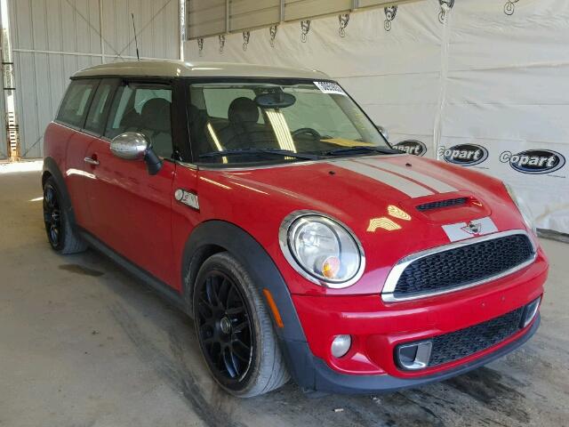 WMWZG3C56BTY35403 - 2011 MINI COOPER S C RED photo 1