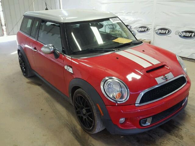 WMWZG3C56BTY35403 - 2011 MINI COOPER S C RED photo 9