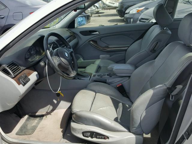 WBABN33472JW60816 - 2002 BMW 325 CI SILVER photo 5