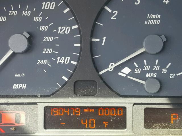 WBABN33472JW60816 - 2002 BMW 325 CI SILVER photo 8