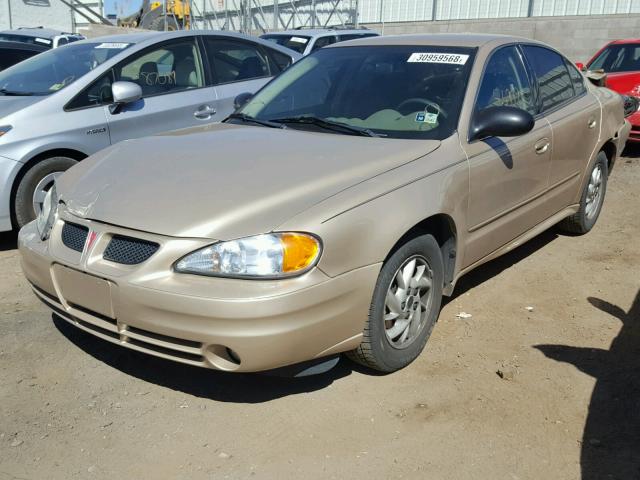 1G2NF52E04C198971 - 2004 PONTIAC GRAND AM S 金色 照片 2