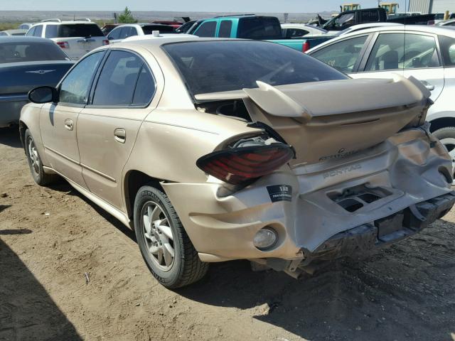 1G2NF52E04C198971 - 2004 PONTIAC GRAND AM S 金色 照片 3