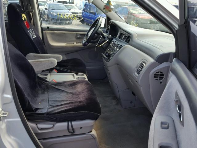 5FNRL18562B007155 - 2002 HONDA ODYSSEY LX SILVER photo 5