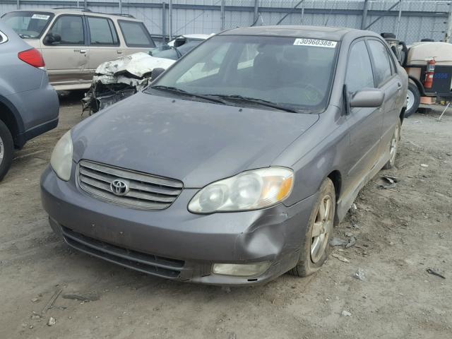 2T1BR32E53C156781 - 2003 TOYOTA COROLLA CE CHARCOAL photo 2