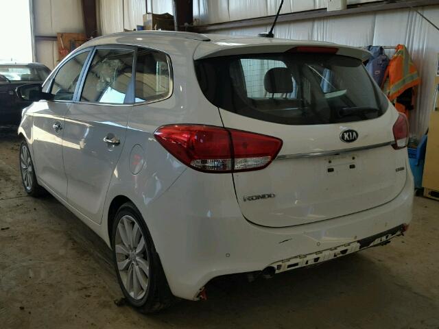 KNAHU8A32E7017473 - 2014 KIA RONDO WHITE photo 3