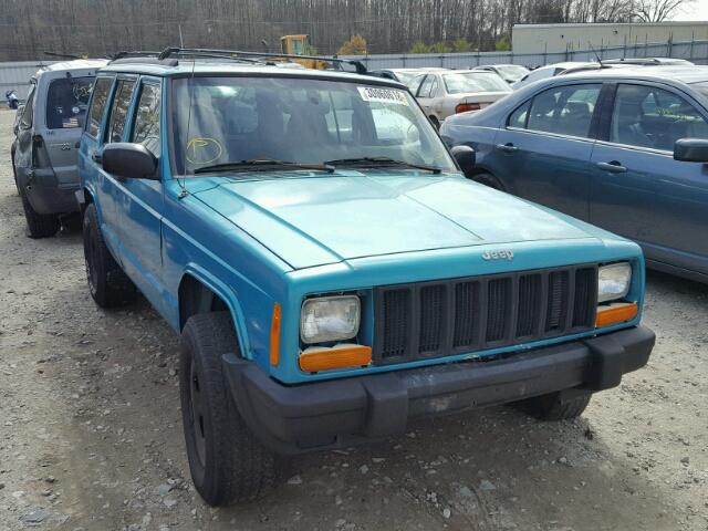 1J4FJ68S0VL542473 - 1997 JEEP CHEROKEE S GREEN photo 1