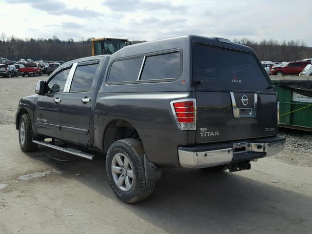 1N6AA0EC0CN307614 - 2012 NISSAN TITAN S CHARCOAL photo 3