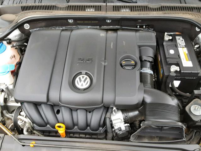 3VWBP7AJ5CM334835 - 2012 VOLKSWAGEN JETTA SE SILVER photo 7