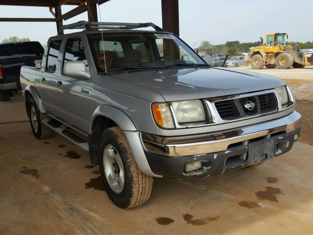 1N6ED27T9YC360199 - 2000 NISSAN FRONTIER C SILVER photo 1