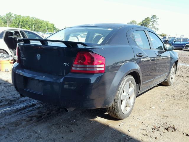 1B3LC76M58N567389 - 2008 DODGE AVENGER R/ BLACK photo 4