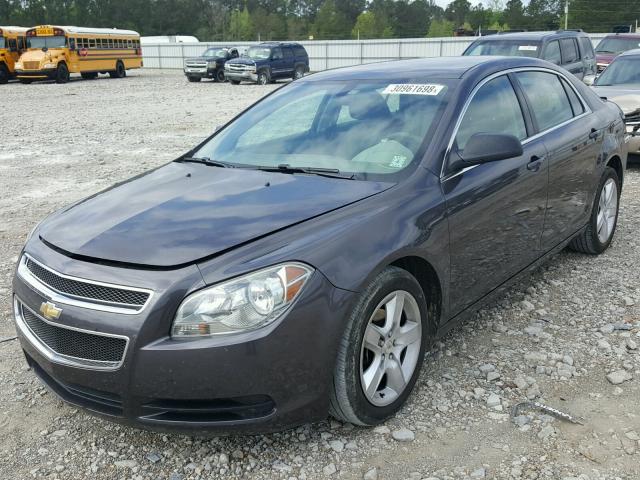 1G1ZA5EU1BF201105 - 2011 CHEVROLET MALIBU LS 灰色 照片 2