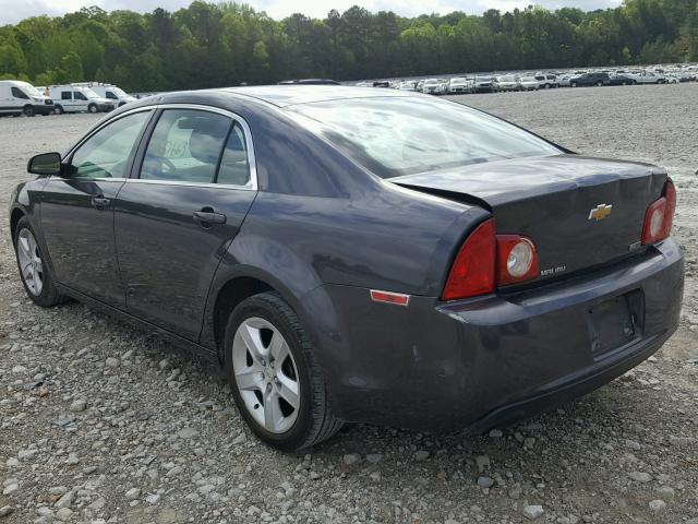 1G1ZA5EU1BF201105 - 2011 CHEVROLET MALIBU LS 灰色 照片 3