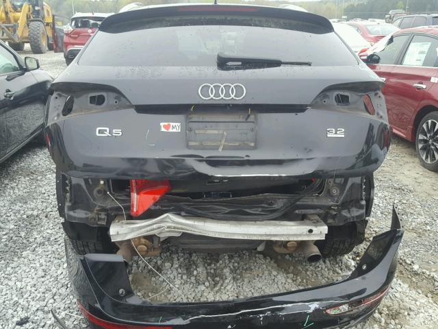 WA1KK78R09A039185 - 2009 AUDI Q5 3.2 BLACK photo 9