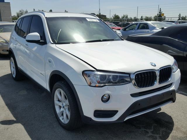 5UXWZ7C3XH0V90670 - 2017 BMW X3 SDRIVE2 WHITE photo 1