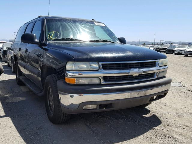 3GNEC16T93G154508 - 2003 CHEVROLET SUBURBAN C BLACK photo 1