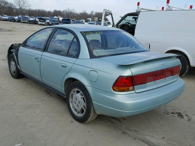 1G8ZK5279VZ181055 - 1997 SATURN SL2 BLUE photo 3