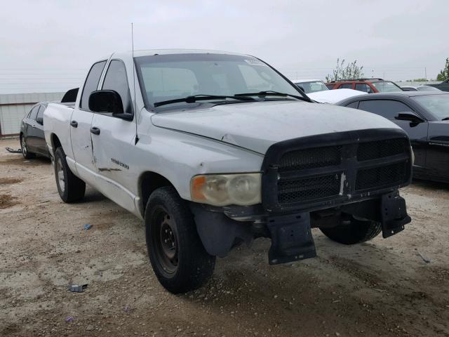 1D7HA18N33S139690 - 2003 DODGE RAM 1500 S WHITE photo 1