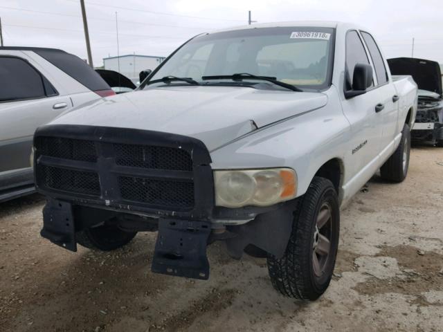 1D7HA18N33S139690 - 2003 DODGE RAM 1500 S WHITE photo 2