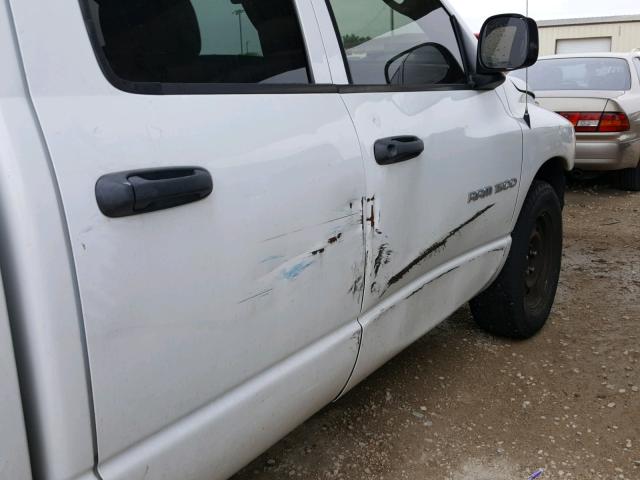 1D7HA18N33S139690 - 2003 DODGE RAM 1500 S WHITE photo 9