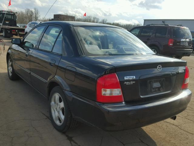 JM1BJ2236Y0287509 - 2000 MAZDA PROTEGE ES BLACK photo 3