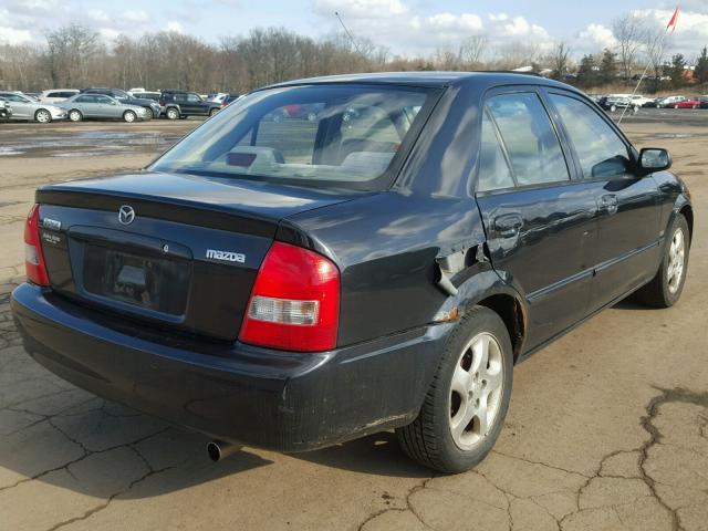 JM1BJ2236Y0287509 - 2000 MAZDA PROTEGE ES BLACK photo 4