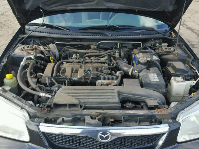 JM1BJ2236Y0287509 - 2000 MAZDA PROTEGE ES BLACK photo 7